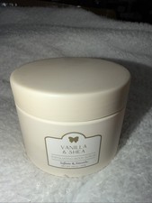 Vanilla Shea Exfoliating Body Scrub, 10.6 Oz , Soften Smooths , New.