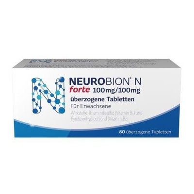 3x NEUROBION N forte überzogene Tabletten 50 ST PZN 3962337
