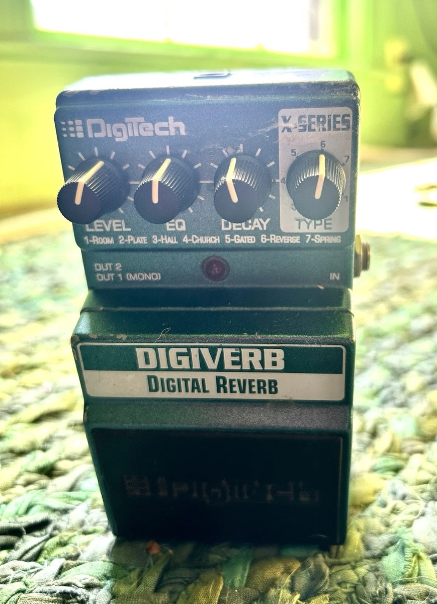 DigiTech Digital Reverb Guitar Delay, Echo & Reverb Pedals for