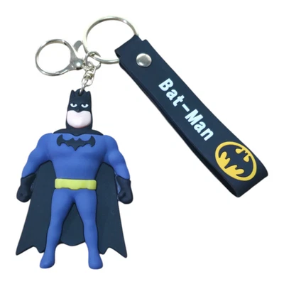 Batman Keychain Marvel Backpack Purse Zipper Charm Brand New Free Shipping - Image 1 of 4
