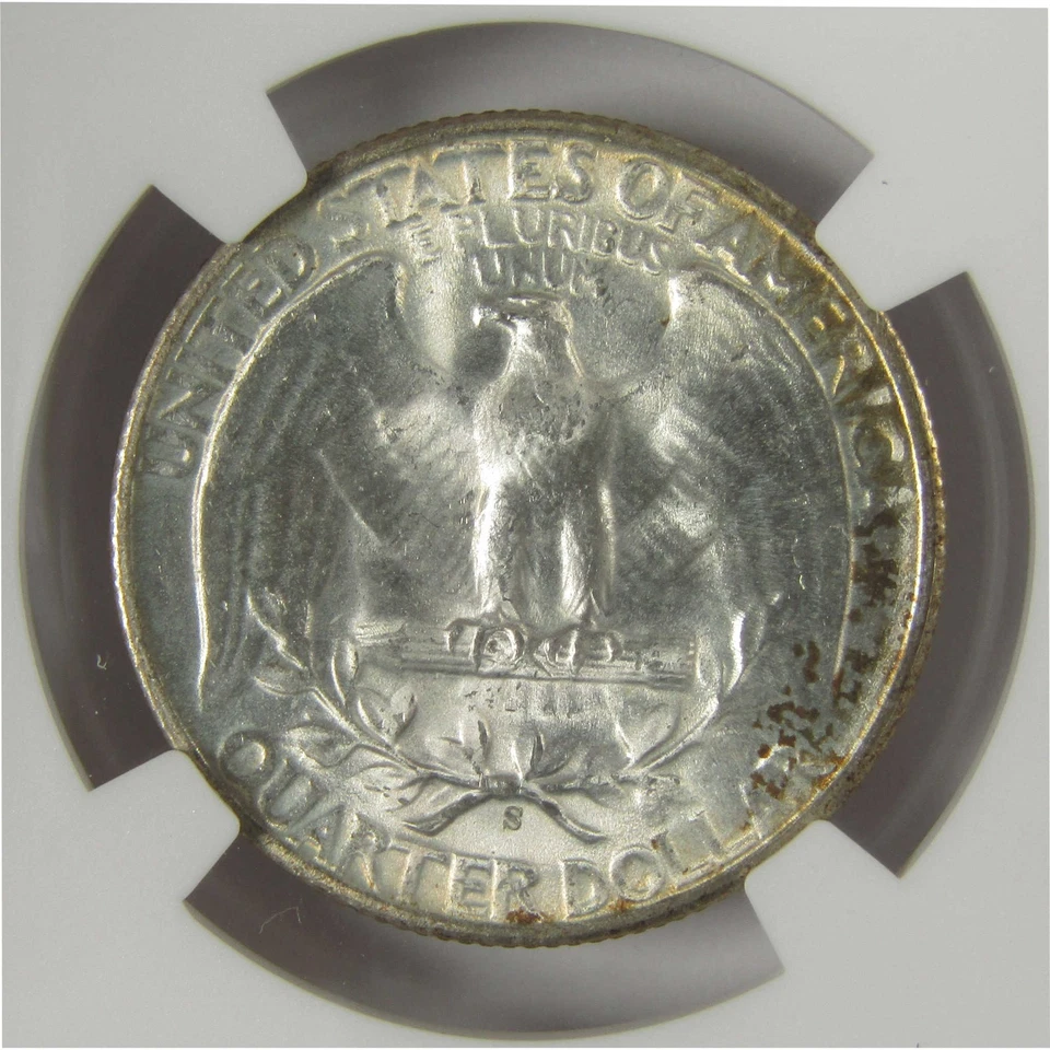 1944 S Washington Quarter MS 66 NGC Original Bag Fragment SKU:I22613 - Image 4 of 4