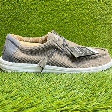 Hey Dude Wally Paisley Mens Size 13 Chocolate White Casual Walking Slip-On Shoes