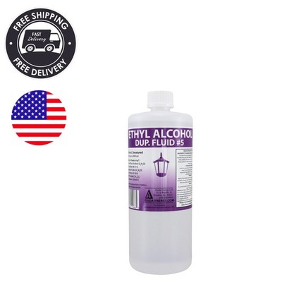 950 mL Denatured Ethanol - 200 Proof Alcohol for Camping Stoves & Solvent Use