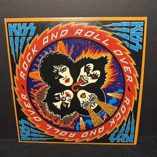 KISS  ~ Rock And Roll Over  Vintage  Filmworks Label LP Casablanca NBLP 7037