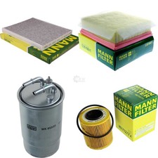 MANN-FILTER Inspektionspaket für Opel Corsa D 1.3 CDTi Vauxhall Corsavan MK III