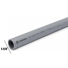 1-1/4" PVC Conduit Schedule 40 Rigid RNC UL651 ETL