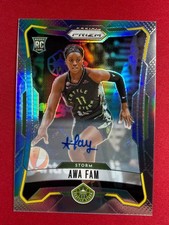 2026 Panini Prizm WNBA - Awa Fam Silver Prizm Auto RC Storm Rookie #132