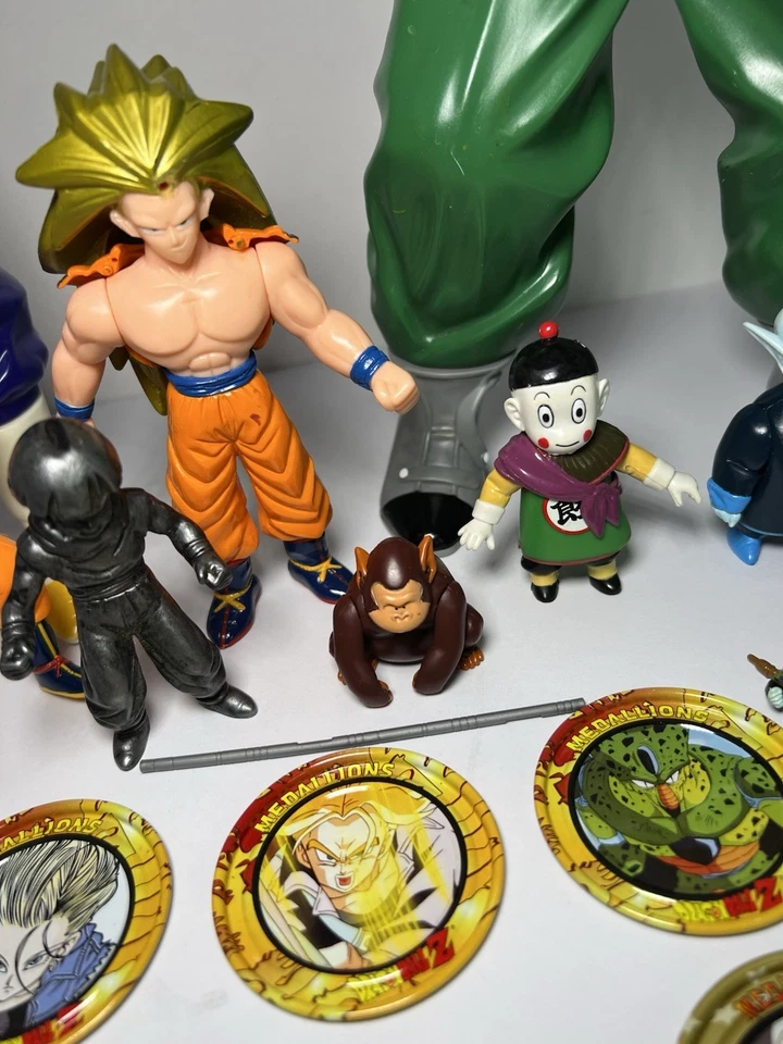 LOTE DE FIGURAS JUMBO VINTAGE 2003 DRAGONBALL Z JAKKS PACIFIC Y Más Foto 3 de 4