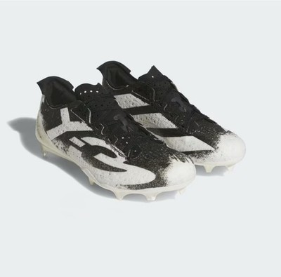 Adidas Y3 Adizero Strung 40 Football Cleats KJ4354 Black White Men's Size 10 New