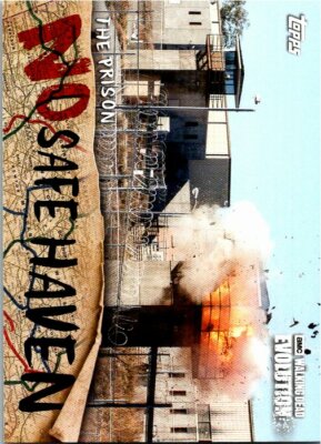 2017 Topps The Walking Dead Evolution No Safe Haven #NSF-7 The Prison 