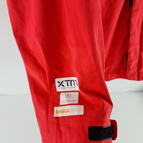 Karbon Ski Jacket Mens Red Insulated Vented Inside Detachable Hood Size M - Picture 8 of 24