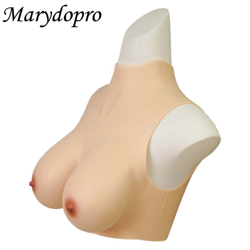 Silicone Breast Forms Breastplate Fake Boobs Enhancer Crossdresser Drag Queen - Picture 2 of 13