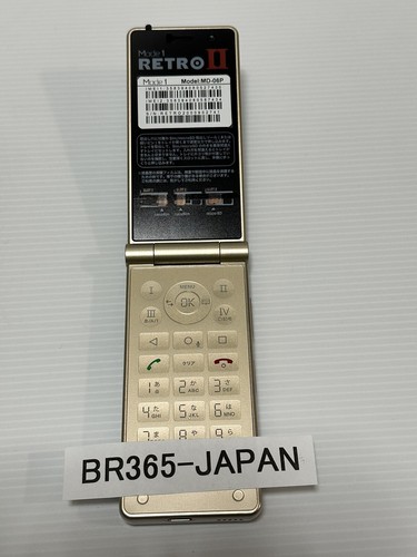 FREETEL MODE1 RETRO II Android flip Phone Unlocked Japan BLACK Retro 2 - Picture 4 of 8