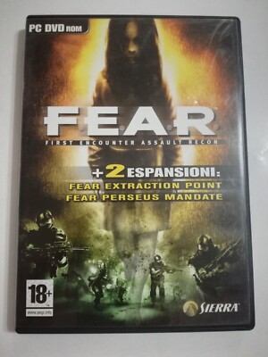 FEAR + 2 EXTRACTION POINT EXPANSIONS + PERSEUS MANDATES ITALIAN WORKING PC