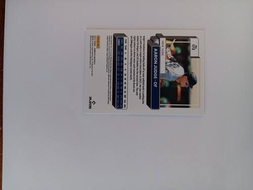 2022 Donruss Pink #173, Aaron Judge - Bild 4 von 4