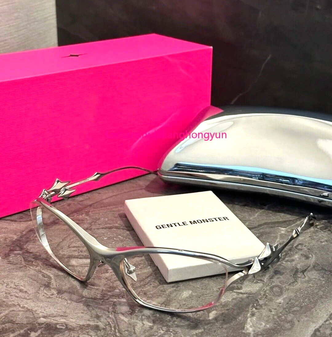 2024 New GentleMonster Sunglasses - Ytt 02 Silver Frame Clear 