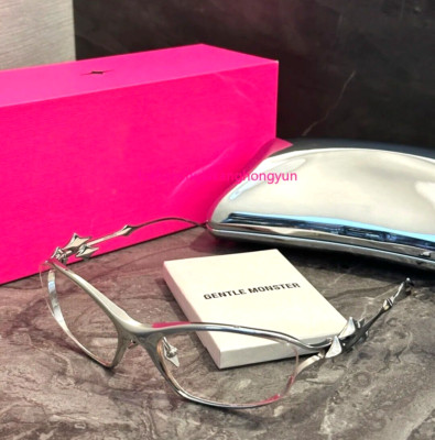 美品 GENTLE MONSTER サングラス REME チタン Gentle Monster R.E.A.T 01 サングラス (Gentle Monster