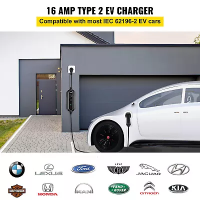Kopen VEVOR Chargeur EV Portable Chargeur Voiture Électrique Durable 3,6 KW 50 / 60 Hz