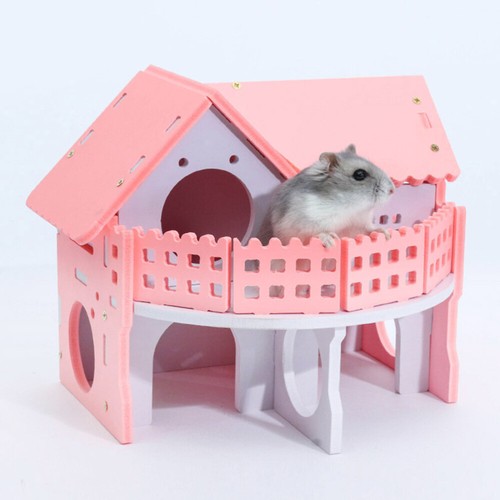 Hamster Villa Wooden Hamster Home collection Hamster House Toys Hamster Habitat
