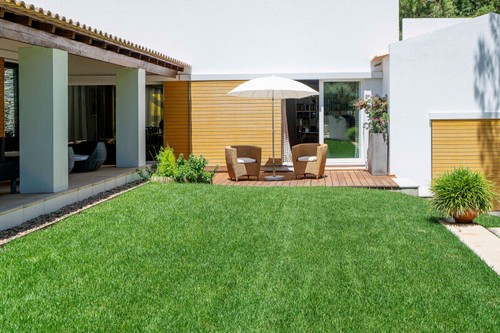 Artificial Lawn 'WOODLAND' Green Grass, Cheap Wiper, Turf Garden, Best Quality - Picture 8 of 9