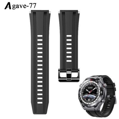 Silicone Strap For HUAWEI WATCH Ultimate Extraordinary Master Sport Watch Band