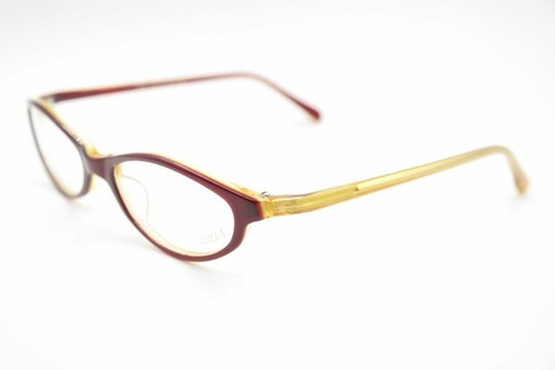 Axel S AX821 Col. 34 48[]19 140 Rot Gelb oval Brille Brillengestell eyeglasses - Bild 3 von 6