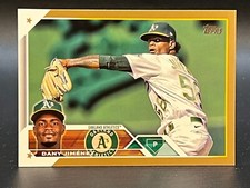 2023 Topps #164 Dany Jimenez Athletics Gold /2023