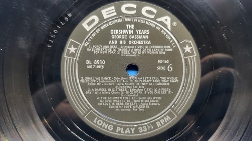 George Bassman The Gershwin Years Boxset LP Vinyl Record Album - Picture 15 of 21