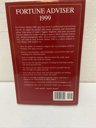 Fortune Adviser 1999 by Time-Life Books Editors (1999, Hardcover) - Picture 2 of 5