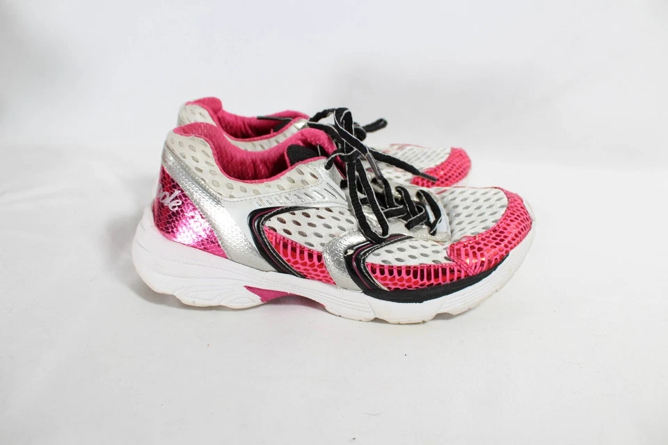 Tênis Y2K Southpole Feminino Tamanho 7 Rosa Quente Metálico Preto Branco - Imagem 4 de 4