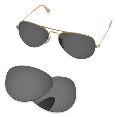 Lenslog Polarized Replacement Lens For-Ray-Ban RB3025 58mm Frame -Colors