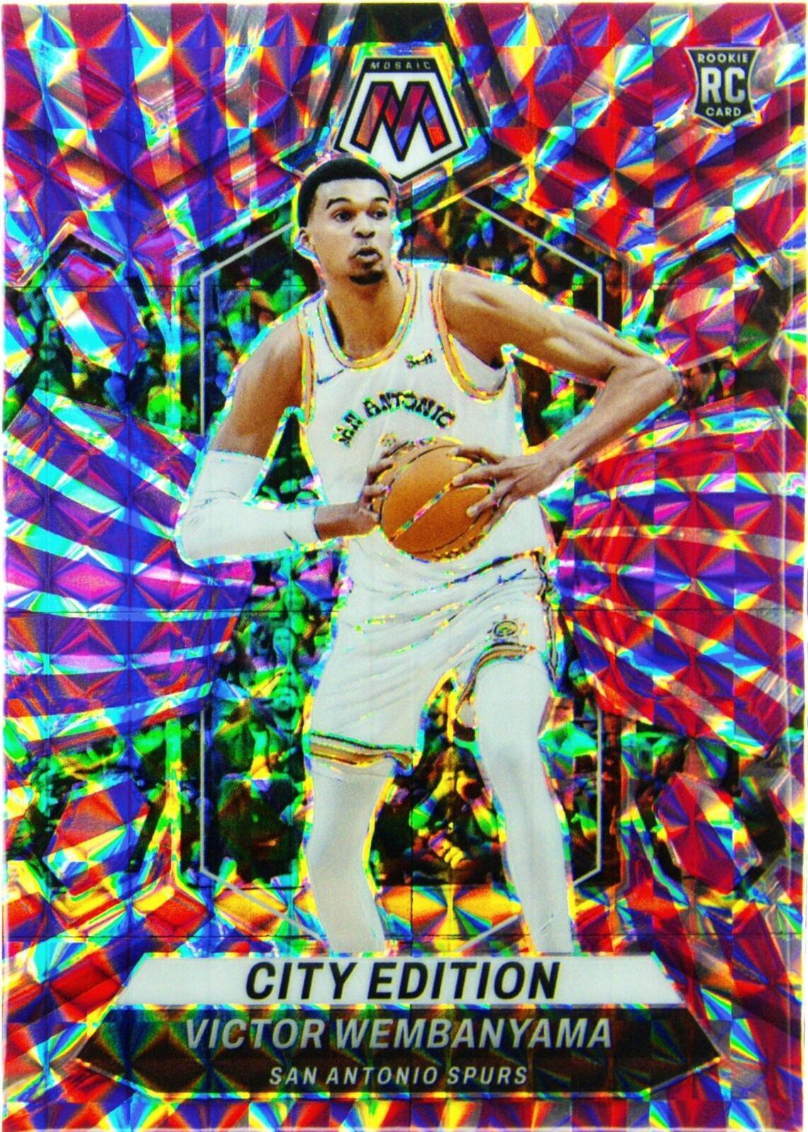 2023-24 Panini Mosaic - Victor Wembanyama #282 for sale | eBay