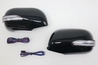 Side Mirror Black Cover LED Turning Light FOR~2006-2007-2008 GS300 GS350 GS430