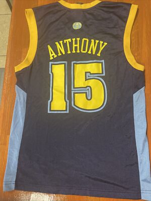 Reebok Denver Nuggets Carmelo Anthony Jersey #15 (2005-2006) Men's