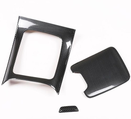 For Benz GLC X254 2023-24 ABS Carbon Fiber Central Console Gear Shift Panel Trim - Bild 9 von 9