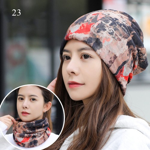Womens Pile Pile Cap Breathable Turban Chemotherapy Confinement Cap Outdoor Cap` - Picture 47 of 50