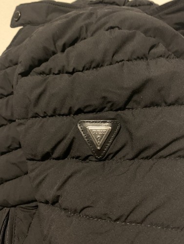 Guess Stretch Quilted Bomber Men’s Size M - Picture 6 of 6