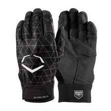 EvoShield Youth EVOCHARGE GEL TO SHELL Batting Gloves BLACK -WTV4101BL