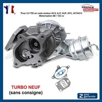 Neuer Turbolader (Vtg) FüR VW Transporter T4 2.5 TDI 88/102 PS