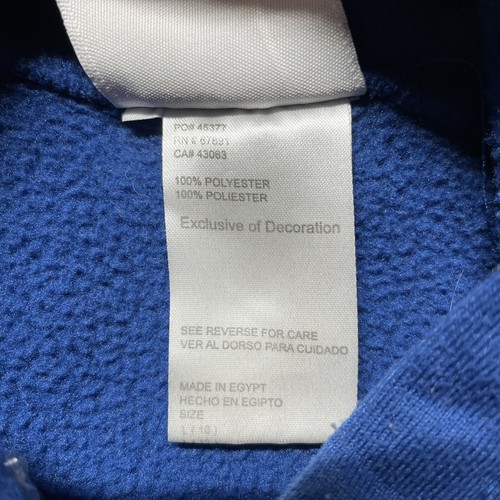 Indianapolis Colts Hoodie Youth Boys Large Blue Pullover NFL Football Sportswear - Picture 6 of 8