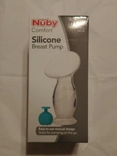 Nuby Comfort Silicone Manual Breast Pump