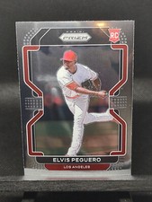 2022 Panini Prizm ELVIS PEGUERO RC Los Angeles Angels
