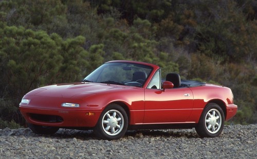 Mazda Genuine Miata MX-5 Roadster NA Chrome Outer Door Handle Left Right Pair - Foto 9 di 13