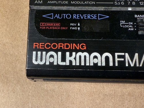 Sony Walkman WM-AF67 BF67 cassette d'enregistrement FM/AM radio portable - à réparer - Photo 5/18