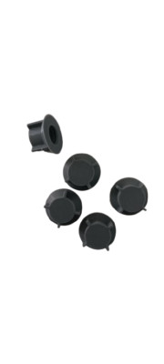 Lot de 5 bouchons en plastique pour cartouches de silicone et colle non finies