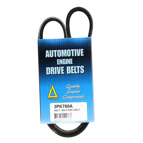 Drive Belt 3PK760A for Holden Apollo 1989-1997 2.0L 2.2L 4cyl Power Steer - Picture 4 of 4