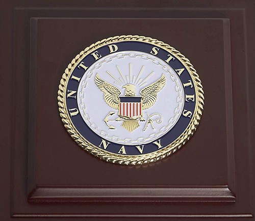 Allied Frame U.S. Navy Medallion Executive Desktop Box *100% MADE IN THE USA* - Picture 3 of 3