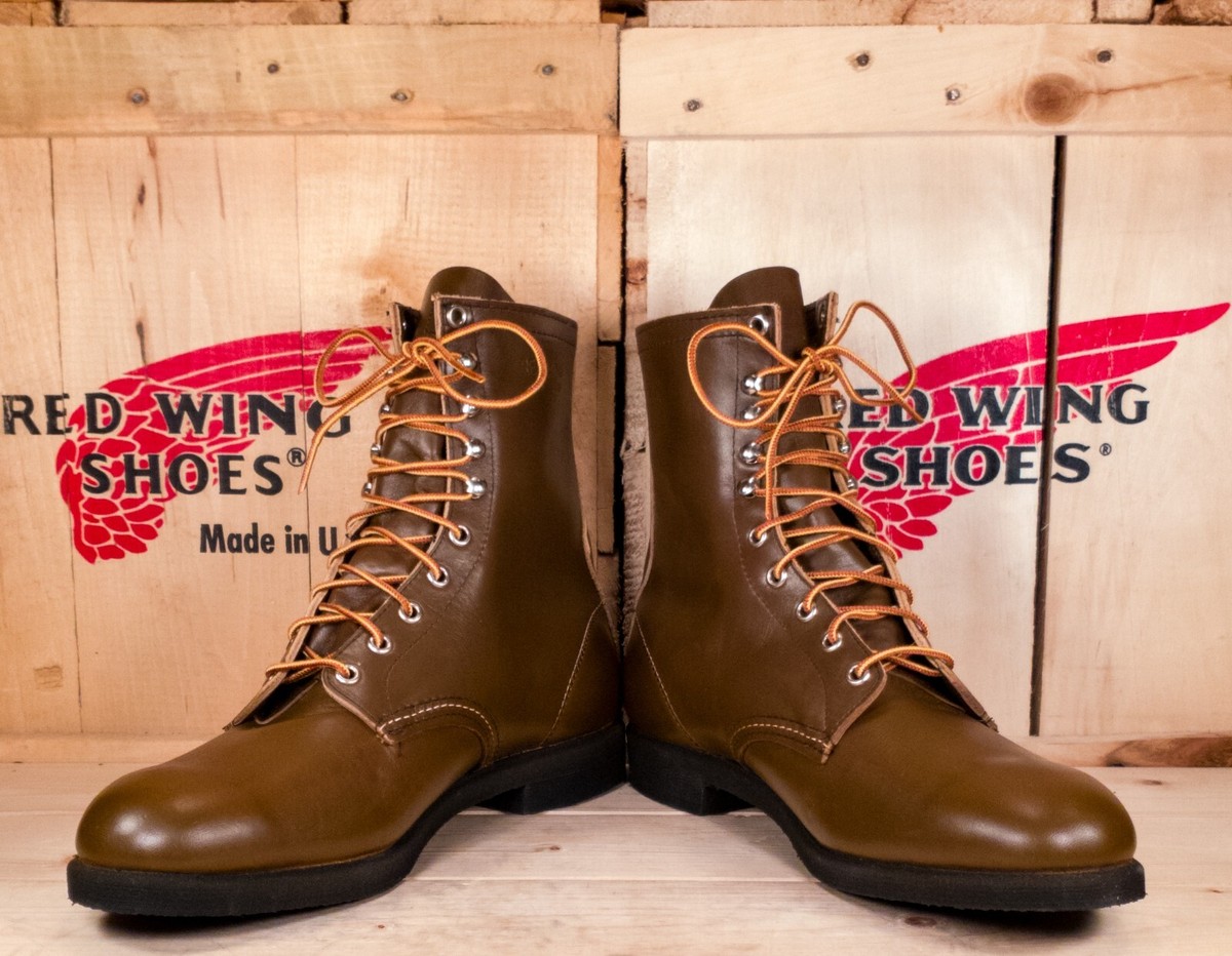 Red Wing 5128 Classic Work Boots Size 10.5D (Soft Toe) (1970 Red Wing 5128 Classic Work Boots Size 10.5D (Soft Toe) (1970