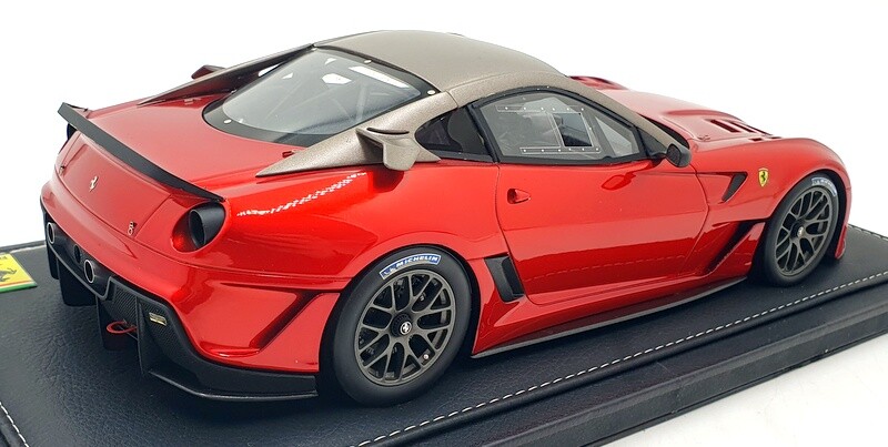 BBR 1/18 Scale P1815 Ferrari 599XX Race Version 2009 - Red