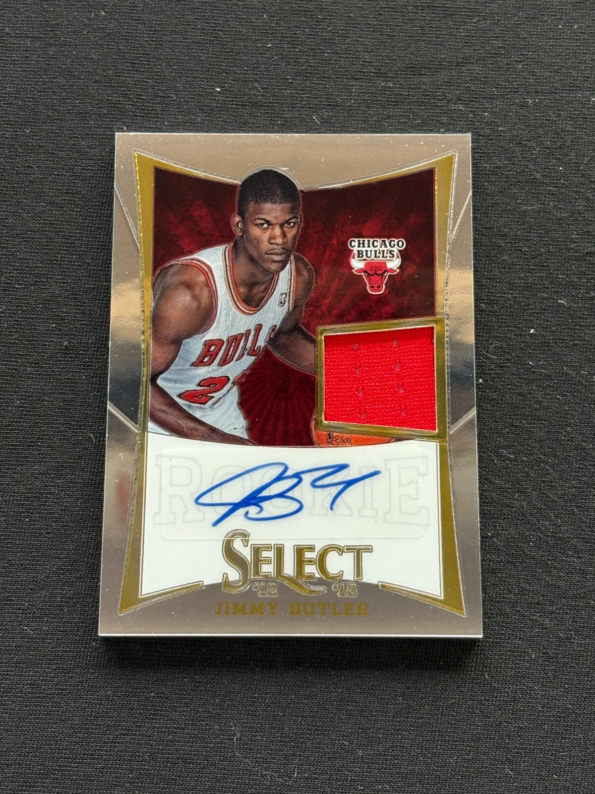 Jimmy Butler 2012-13 Select Auto Autograph Jersey Patch Rookie RC Bulls 136/399